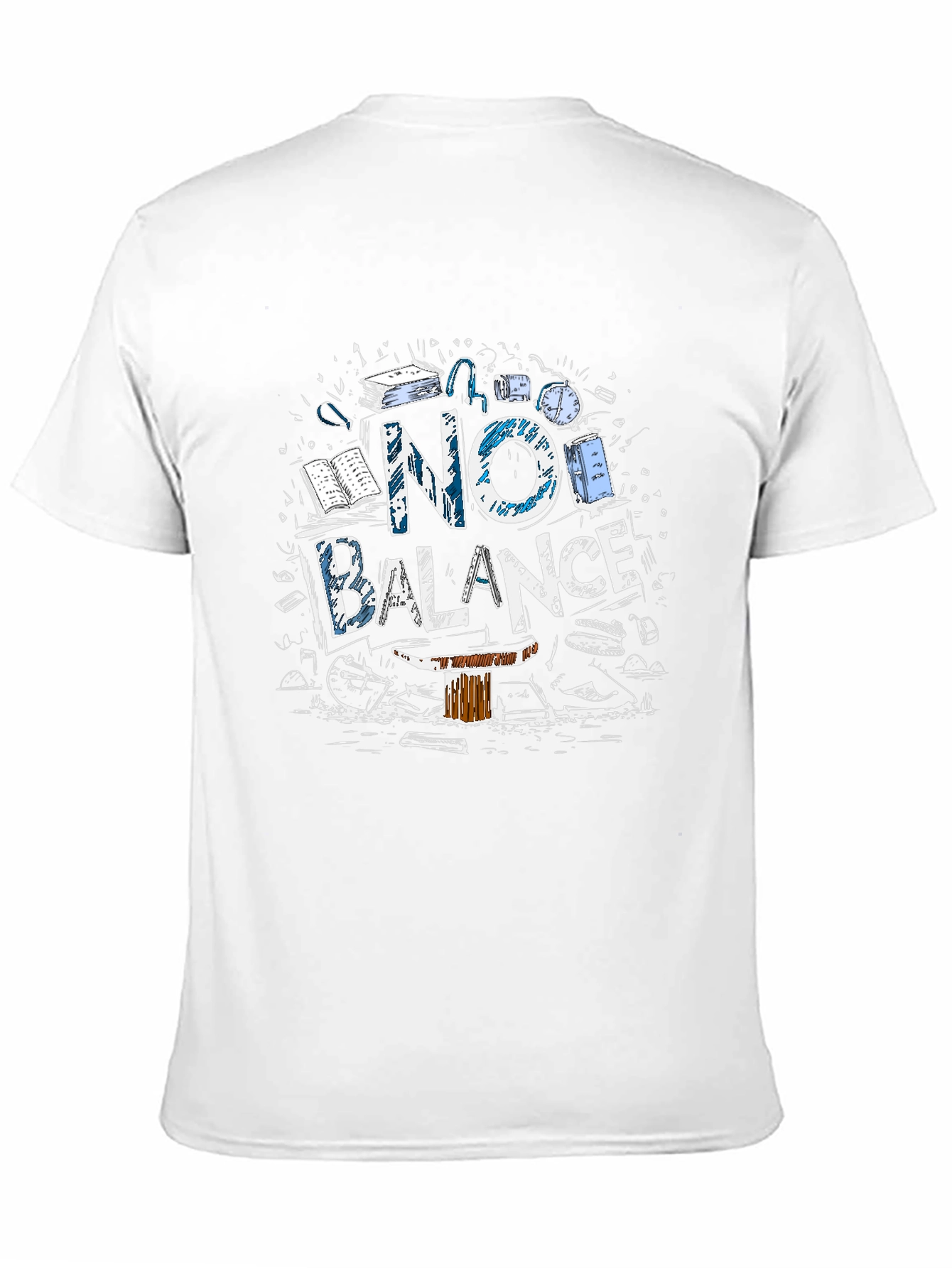 No Balance Graphic Tee - Stylish & Comfortable