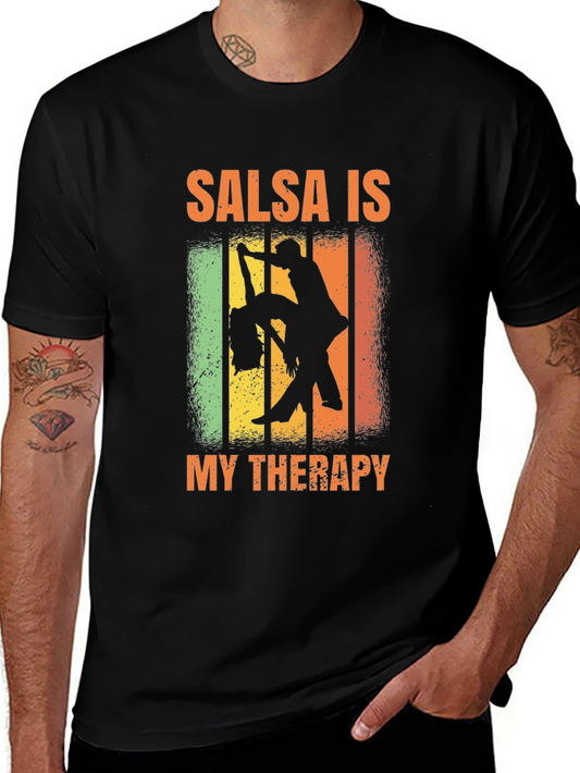 Salsa is My Therapy T-Shirt Dance Tee
