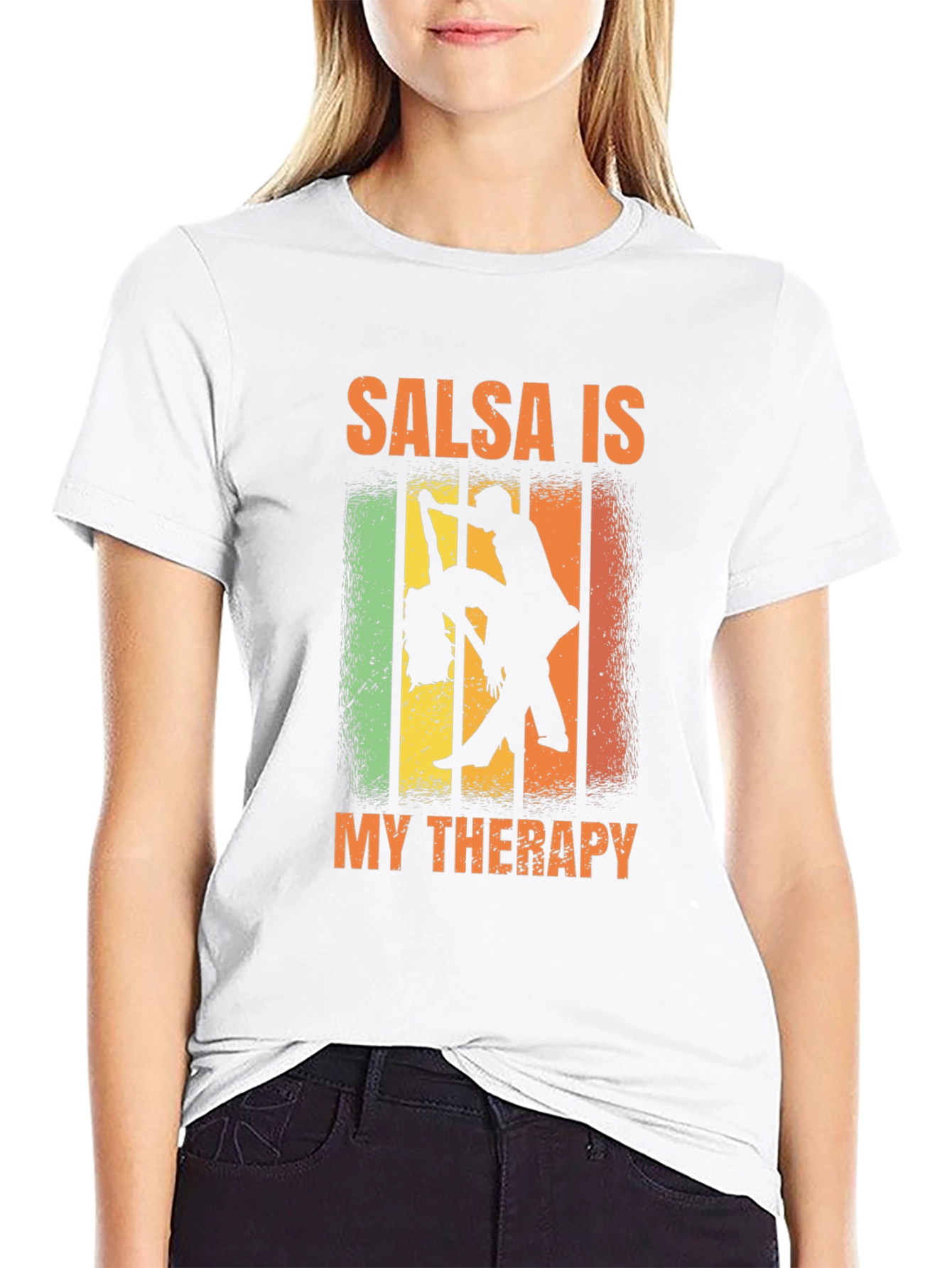 Salsa is My Therapy T-Shirt Dance Tee