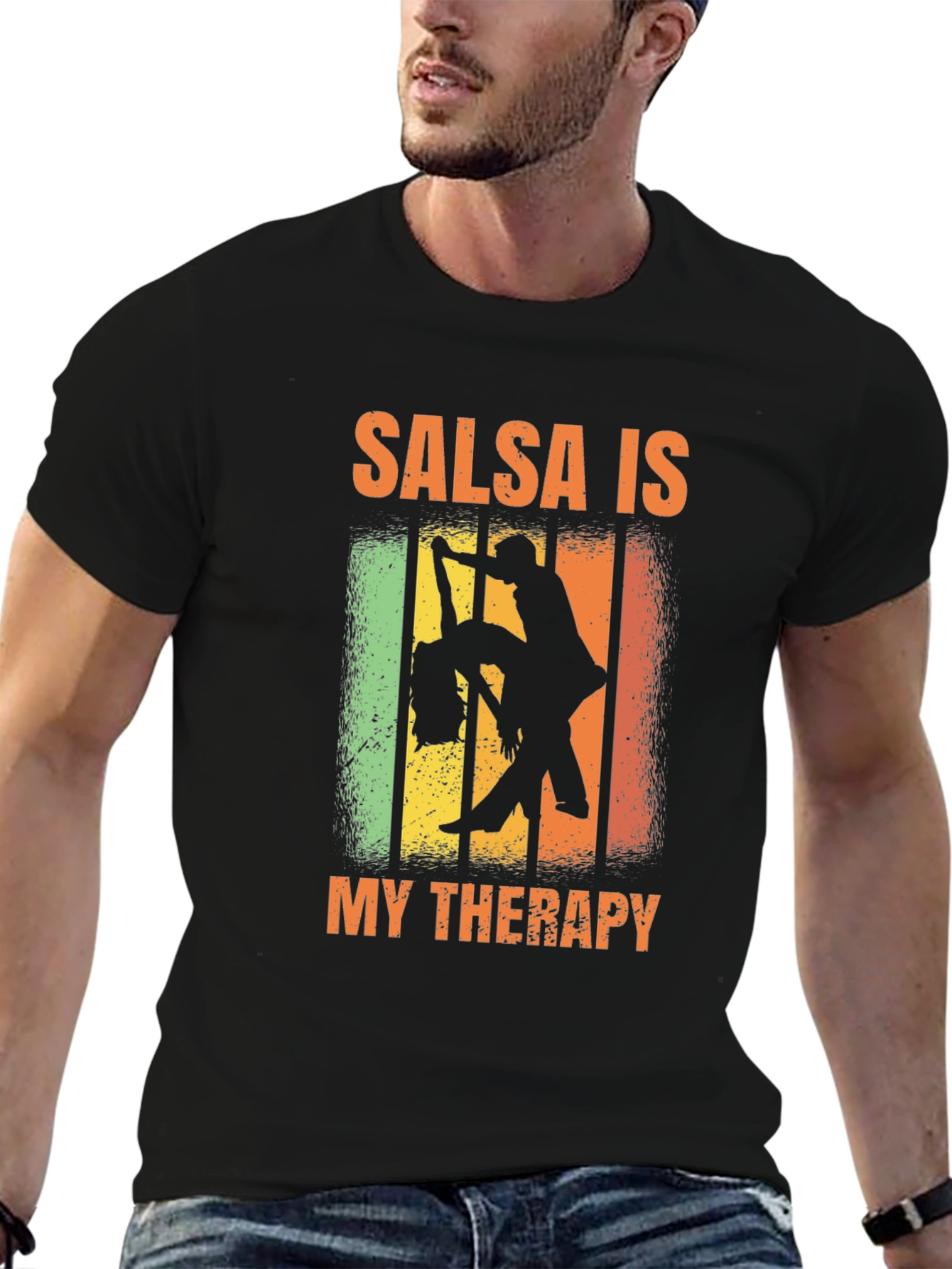 Salsa is My Therapy T-Shirt Dance Tee