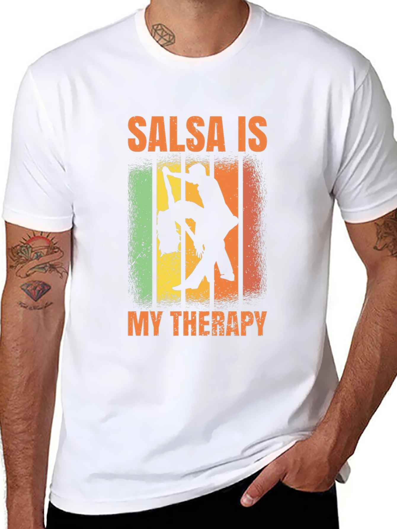Salsa is My Therapy T-Shirt Dance Tee