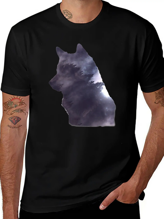 Wake The Wolf In You! Unisex Casual T-Shirt – Clean Design For Daily Comfort
