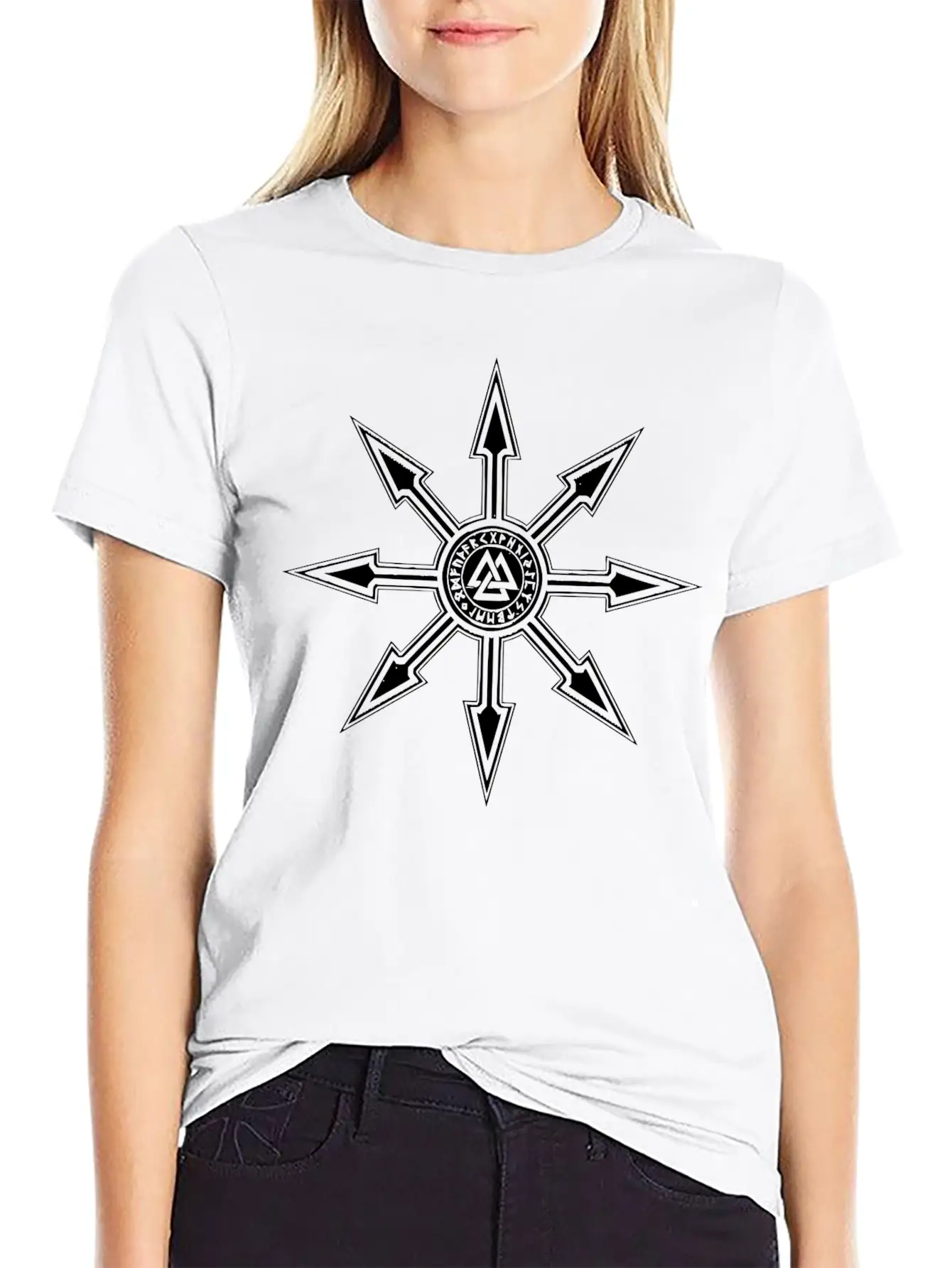 Walkknut Runs Icon Lightweight Cotton T-Shirt – Daily Comfort Graphic Shirt