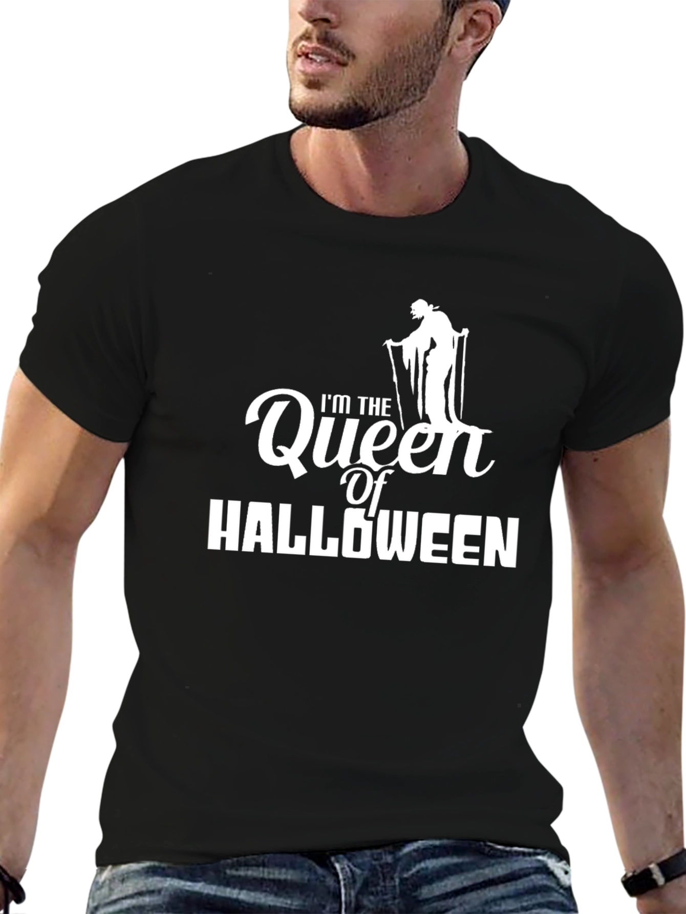 Queen of Halloween T-Shirt - Spooky Season Apparel