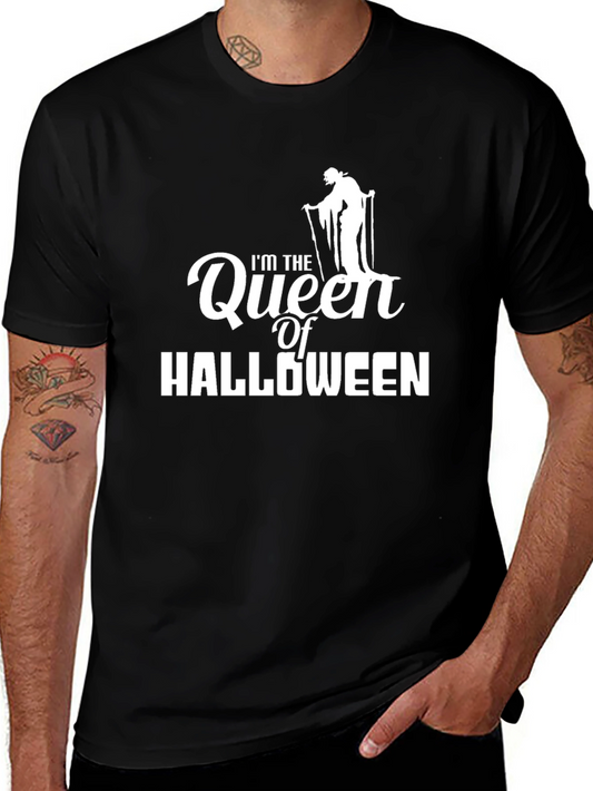 Queen of Halloween T-Shirt - Spooky Season Apparel