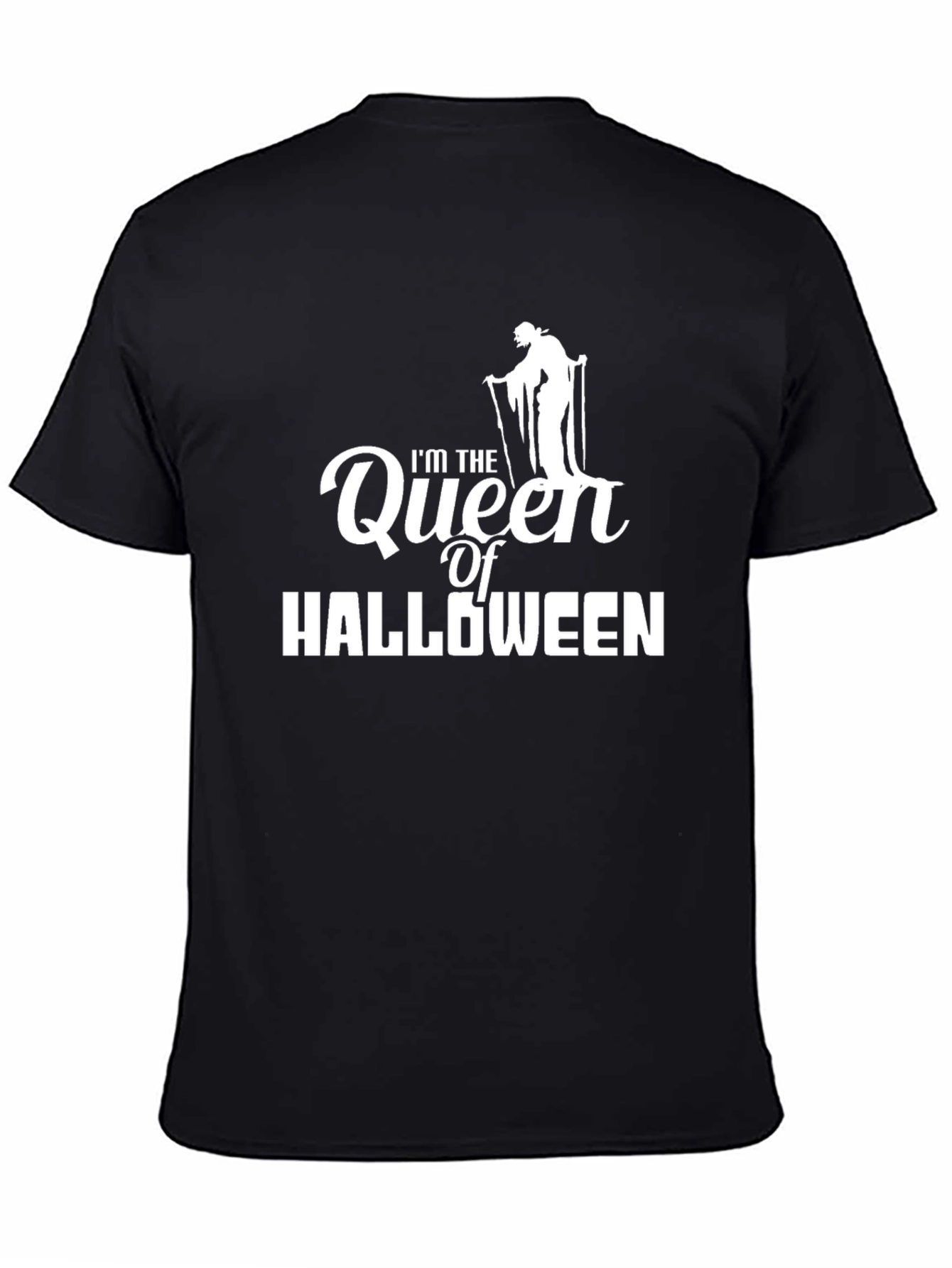 Queen of Halloween T-Shirt - Spooky Season Apparel