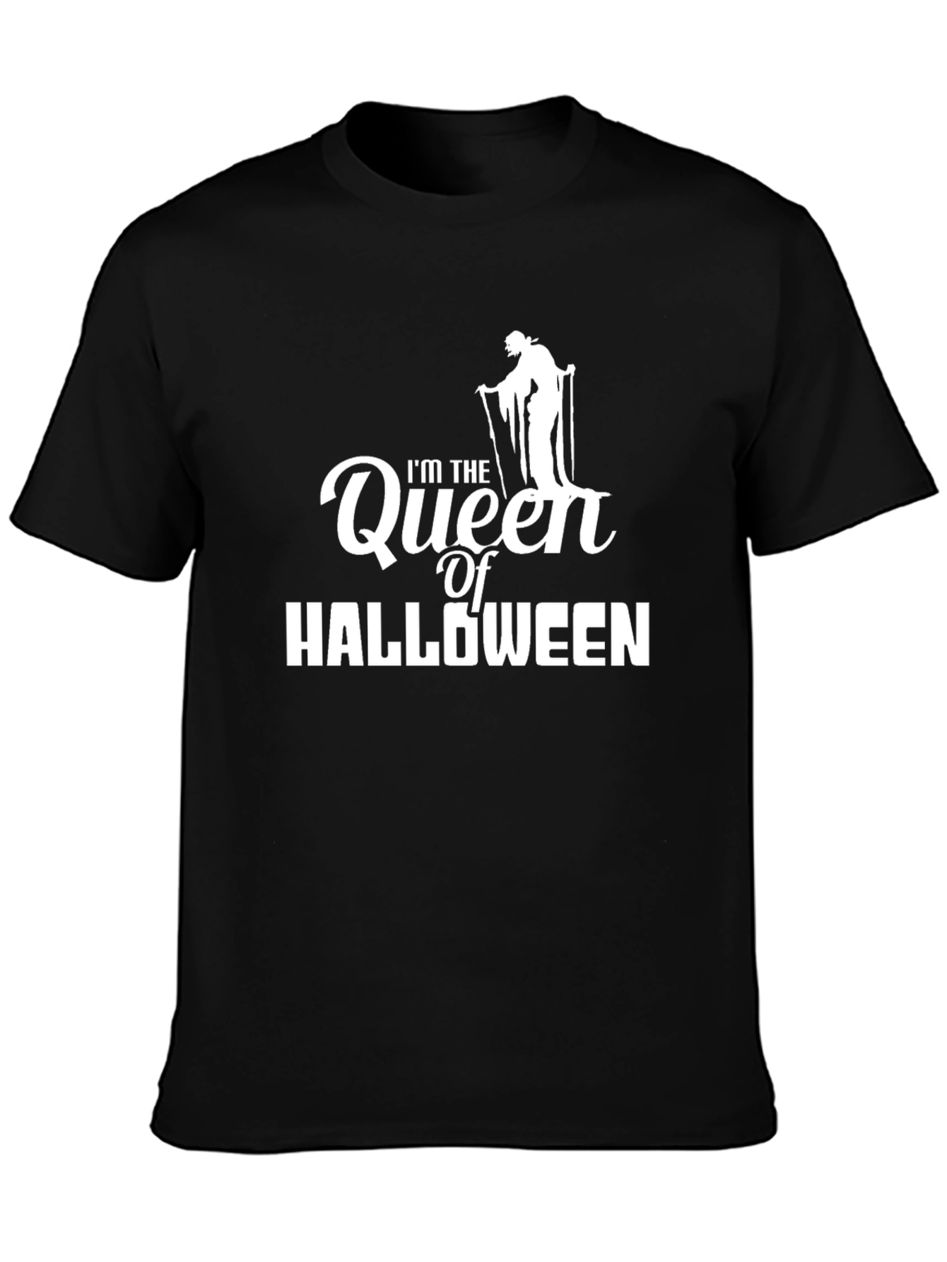 Queen of Halloween T-Shirt - Spooky Season Apparel