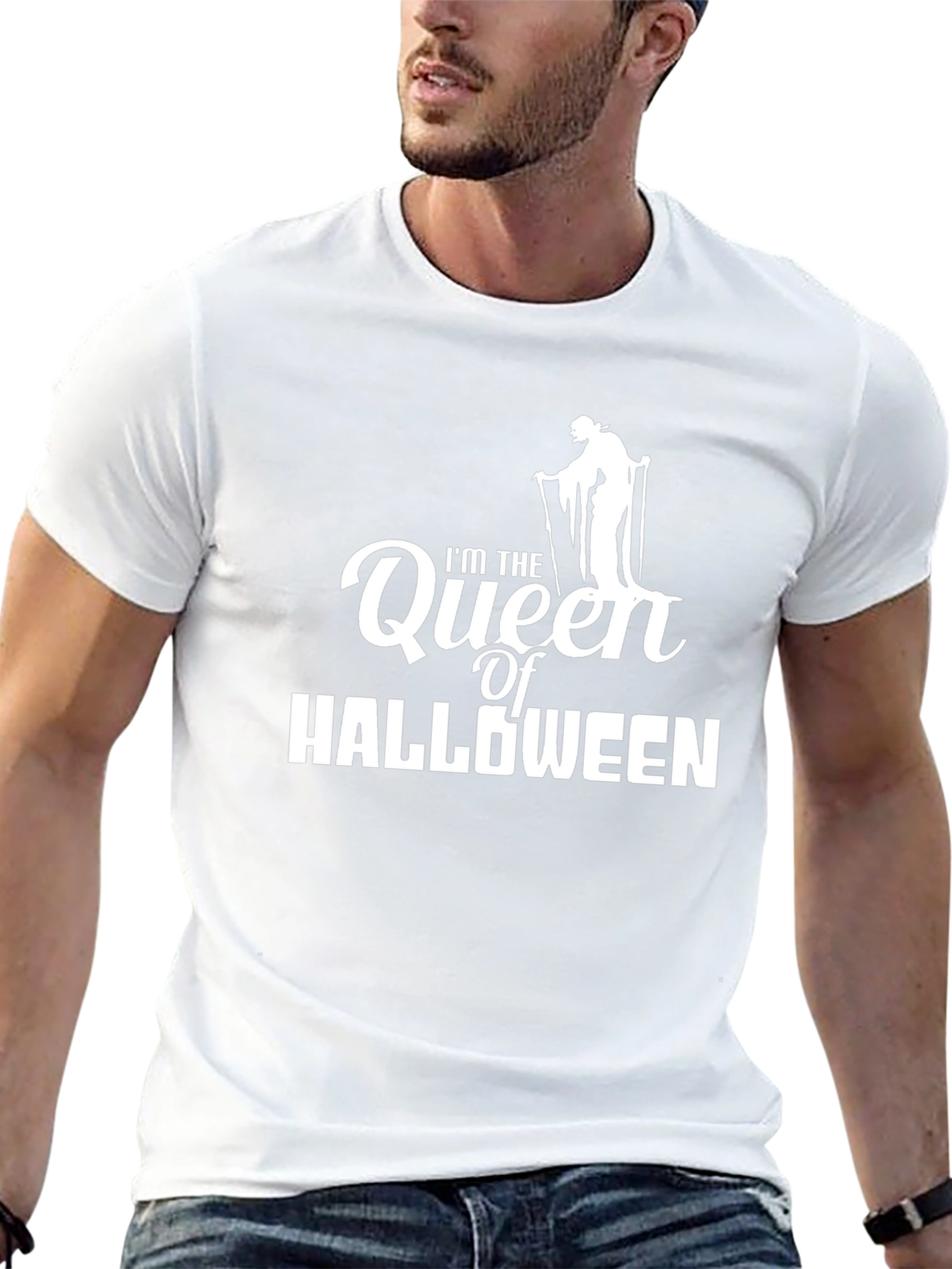Queen of Halloween T-Shirt - Spooky Season Apparel