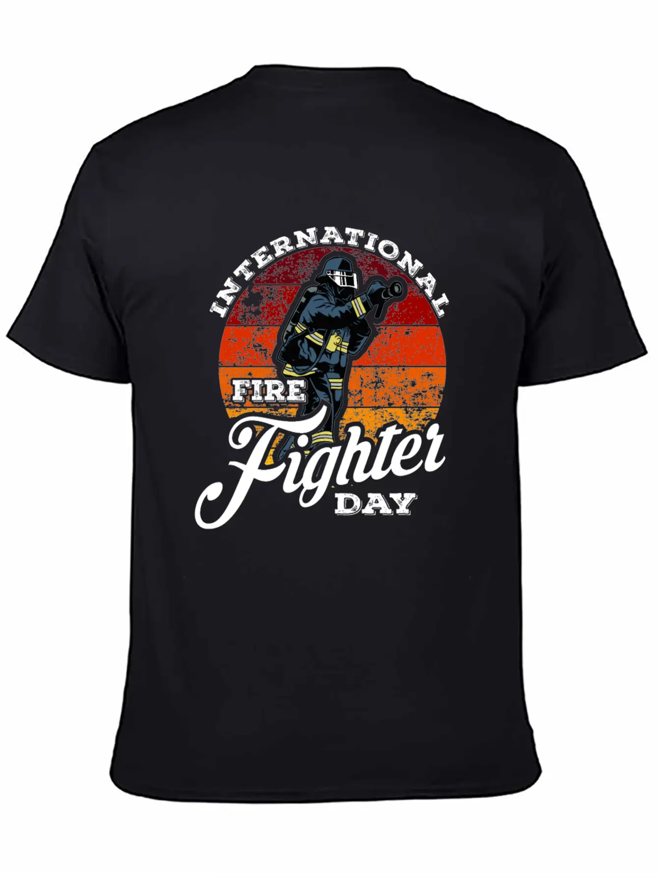 We Are Proud Of Our Firefighters Lightweight Cotton T-Shirt – Daily Comfort Graphic Shirt