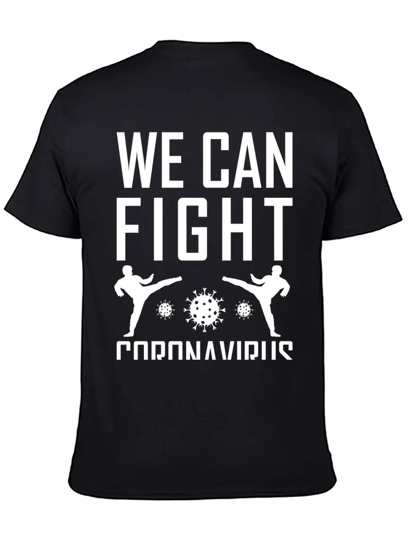 We Can Fight Corona Lightweight Cotton T-Shirt – Daily Comfort Graphic Shirt