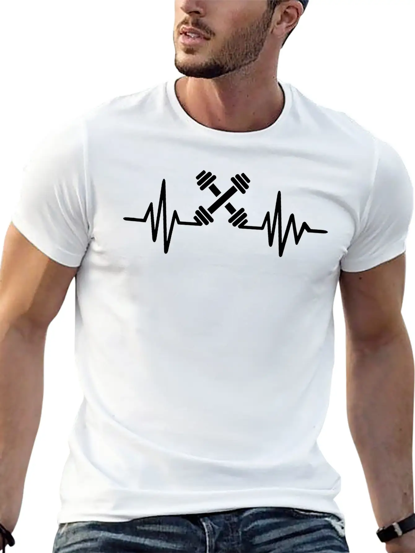 Weightlifting Basic Graphic T-Shirt – Daily Comfort In Soft Cotton
