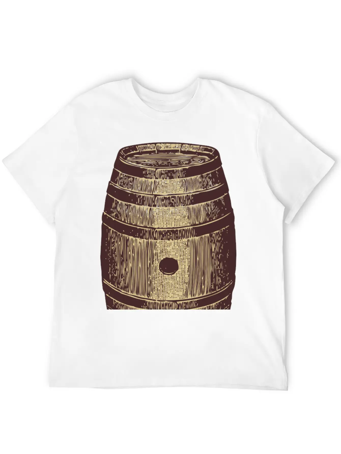 Wein Wine Flasche Glas Bottle Barrels Glasses19 Unisex Casual T-Shirt – Clean Design For Daily Comfort