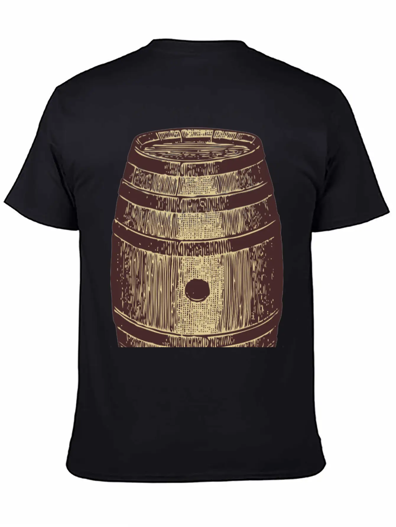 Wein Wine Flasche Glas Bottle Barrels Glasses19 Unisex Casual T-Shirt – Clean Design For Daily Comfort