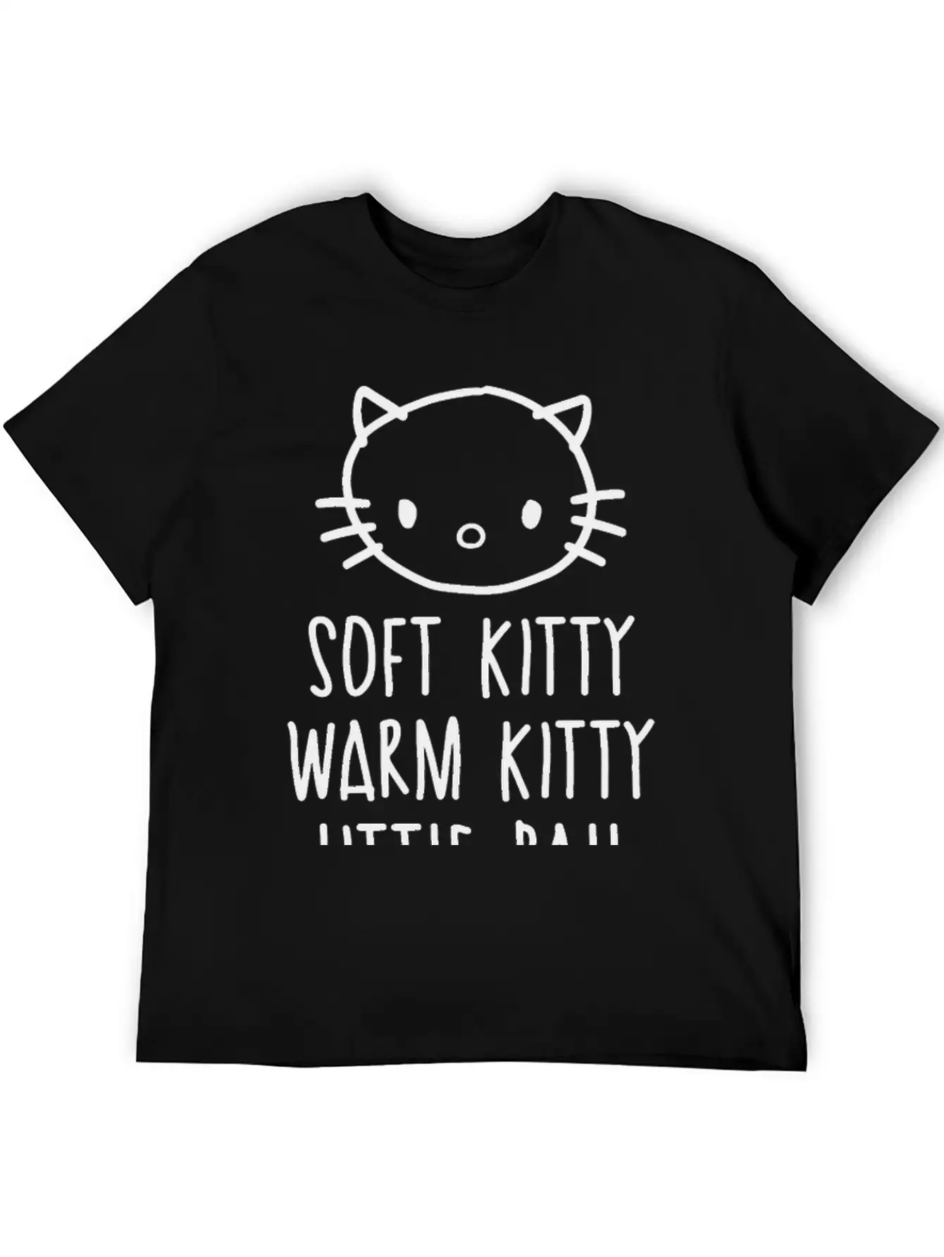 Weird Kitty Stylish Everyday T-Shirt – Unisex Basic Cotton Tee