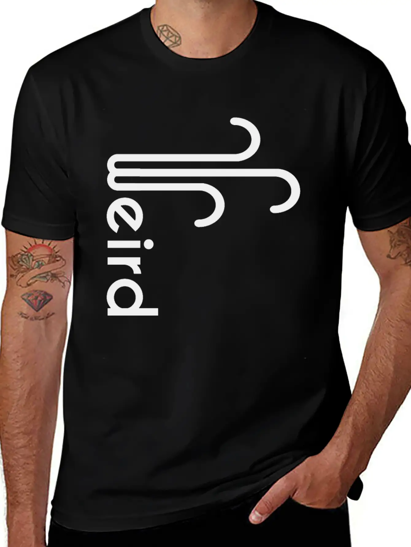 Weird Unisex Casual T-Shirt ��� Clean Design For Daily Comfort