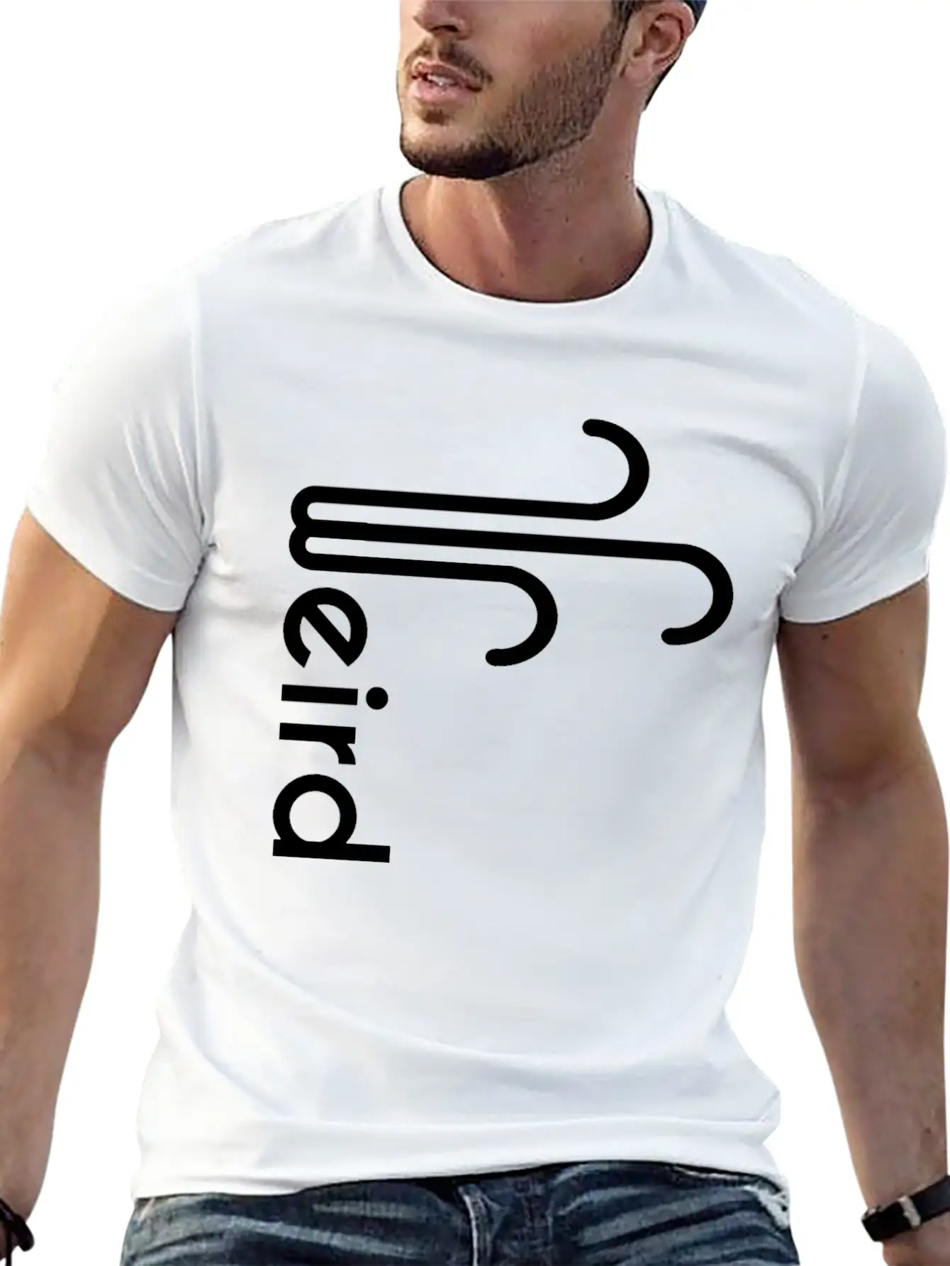 Weird Unisex Casual T-Shirt ��� Clean Design For Daily Comfort
