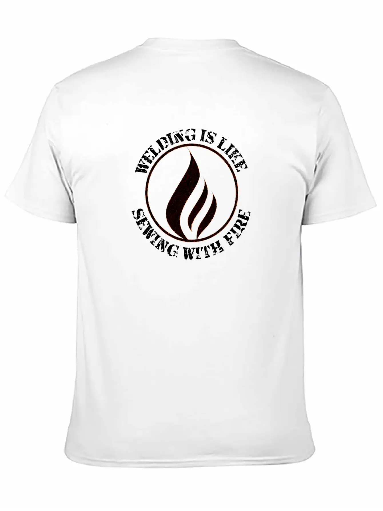 Welding Is Like Sewing With Fire Stylish Everyday T-Shirt – Unisex Basic Cotton Tee
