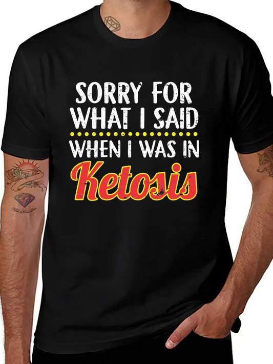 When I Was In Ketosis Diet Keto Basic Graphic T-Shirt – Daily Comfort In Soft Cotton