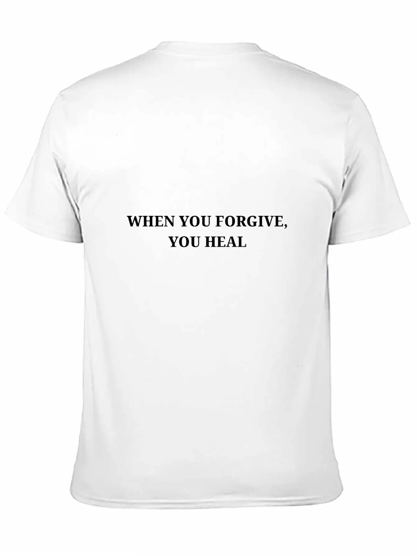 When You Forgive, You Heal Essential Cotton Tee For Daily Outfits – Unisex Style