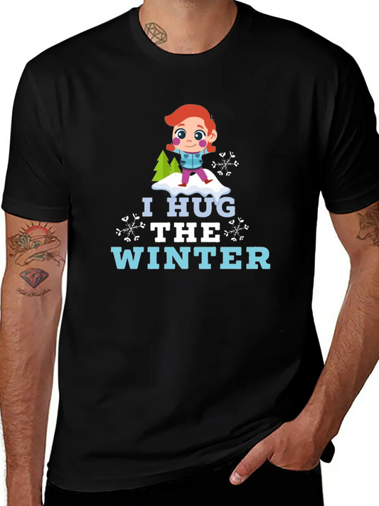 Winter Love Saying Relaxed Everyday Tee – Lightweight And Durable Cotton