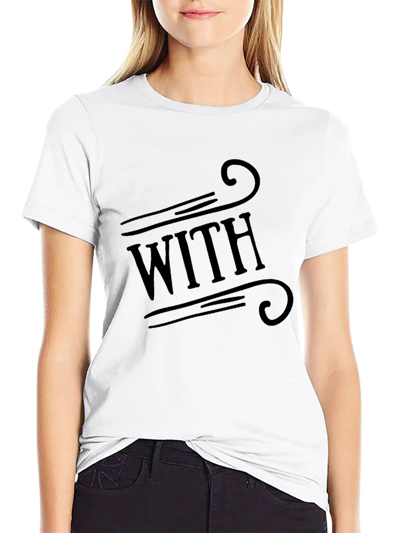 With Air Style Basic Graphic T-Shirt – Daily Comfort In Soft Cotton