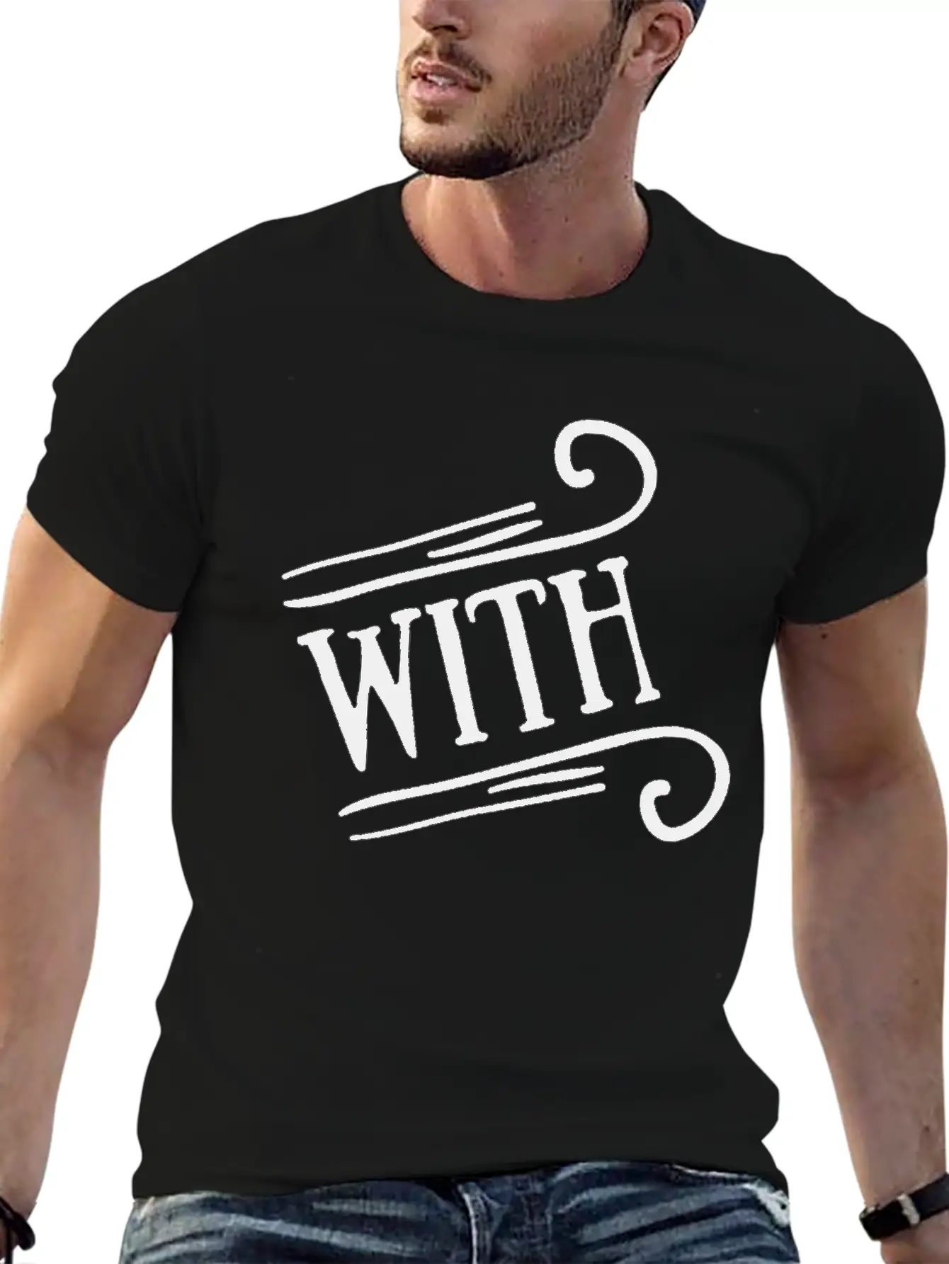 With Air Style Basic Graphic T-Shirt – Daily Comfort In Soft Cotton