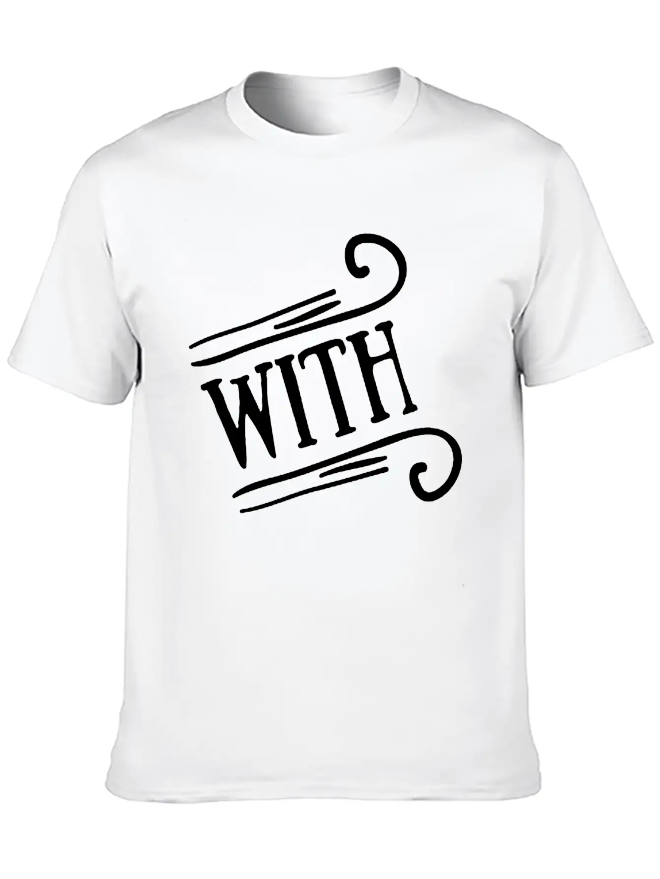 With Air Style Basic Graphic T-Shirt – Daily Comfort In Soft Cotton