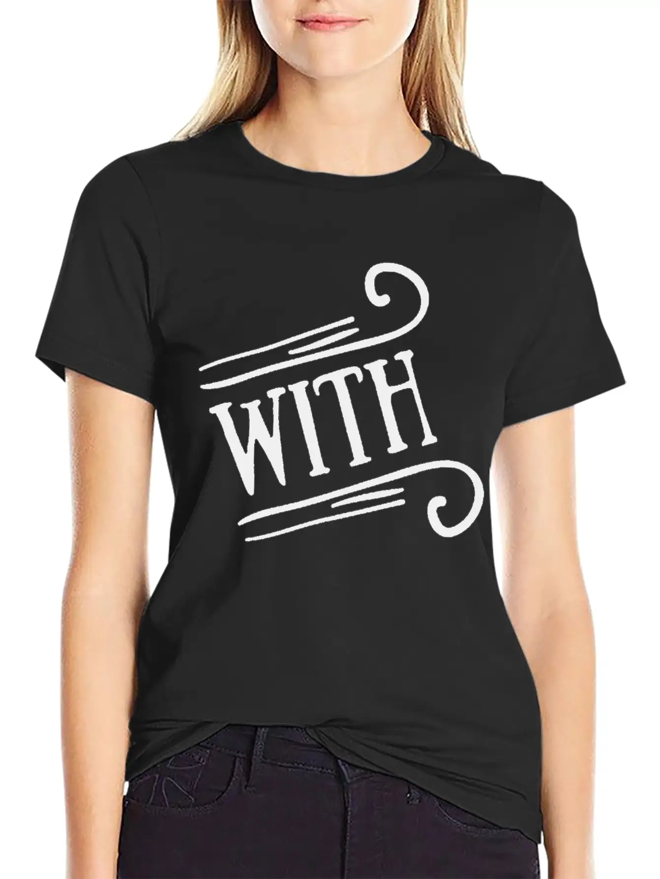 With Air Style Basic Graphic T-Shirt – Daily Comfort In Soft Cotton