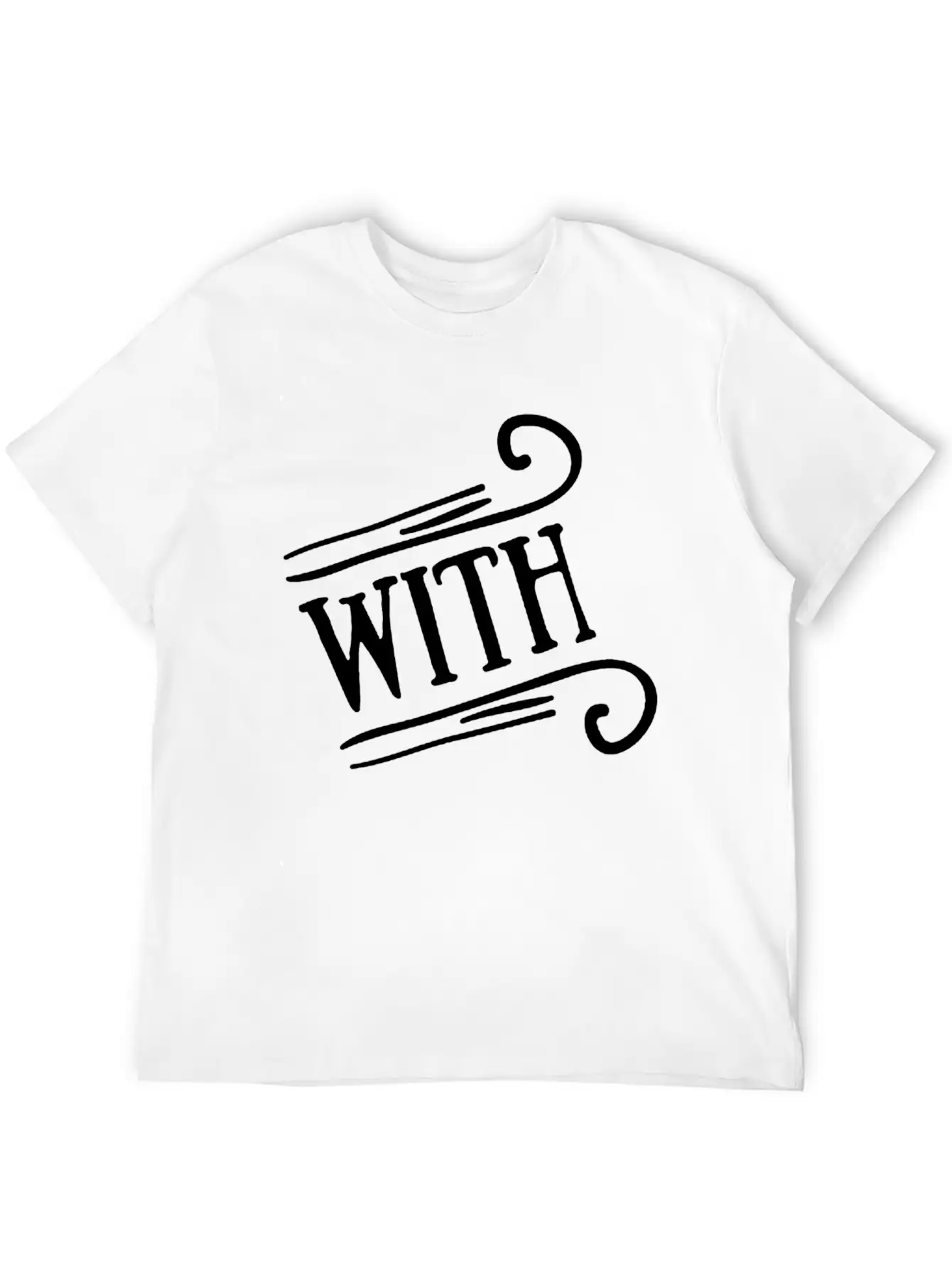 With Air Style Basic Graphic T-Shirt – Daily Comfort In Soft Cotton