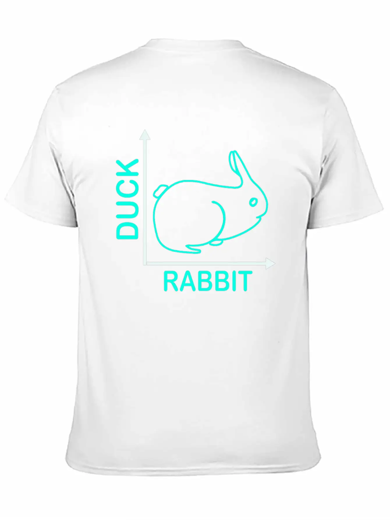 Wittgensteins Rabbit Duck Illusion Modern Fit Casual T-Shirt – Clean And Versatile Design