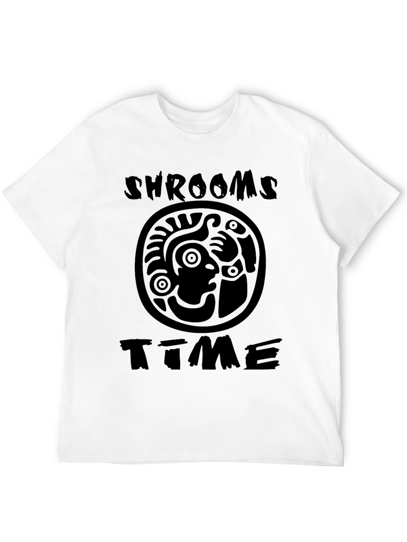 Shrooms Time Graphic Tee - Unique Design