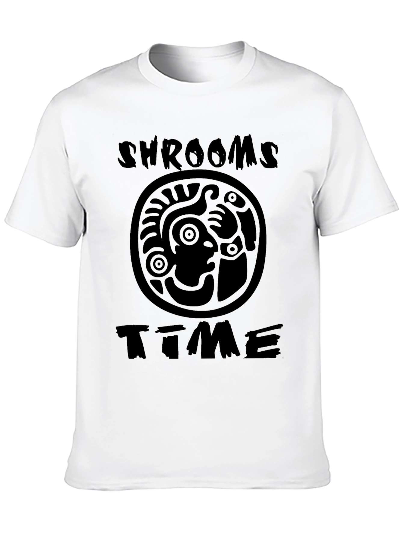 Shrooms Time Graphic Tee - Unique Design