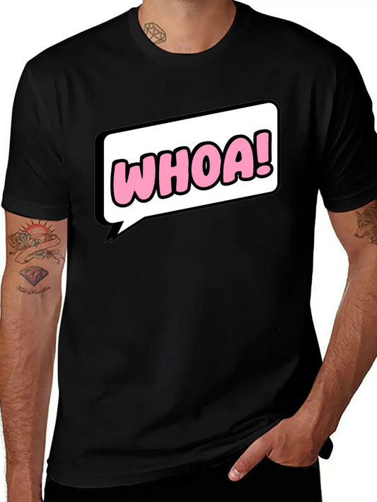 Woah Surprise Essential Cotton Tee For Daily Outfits – Unisex Style