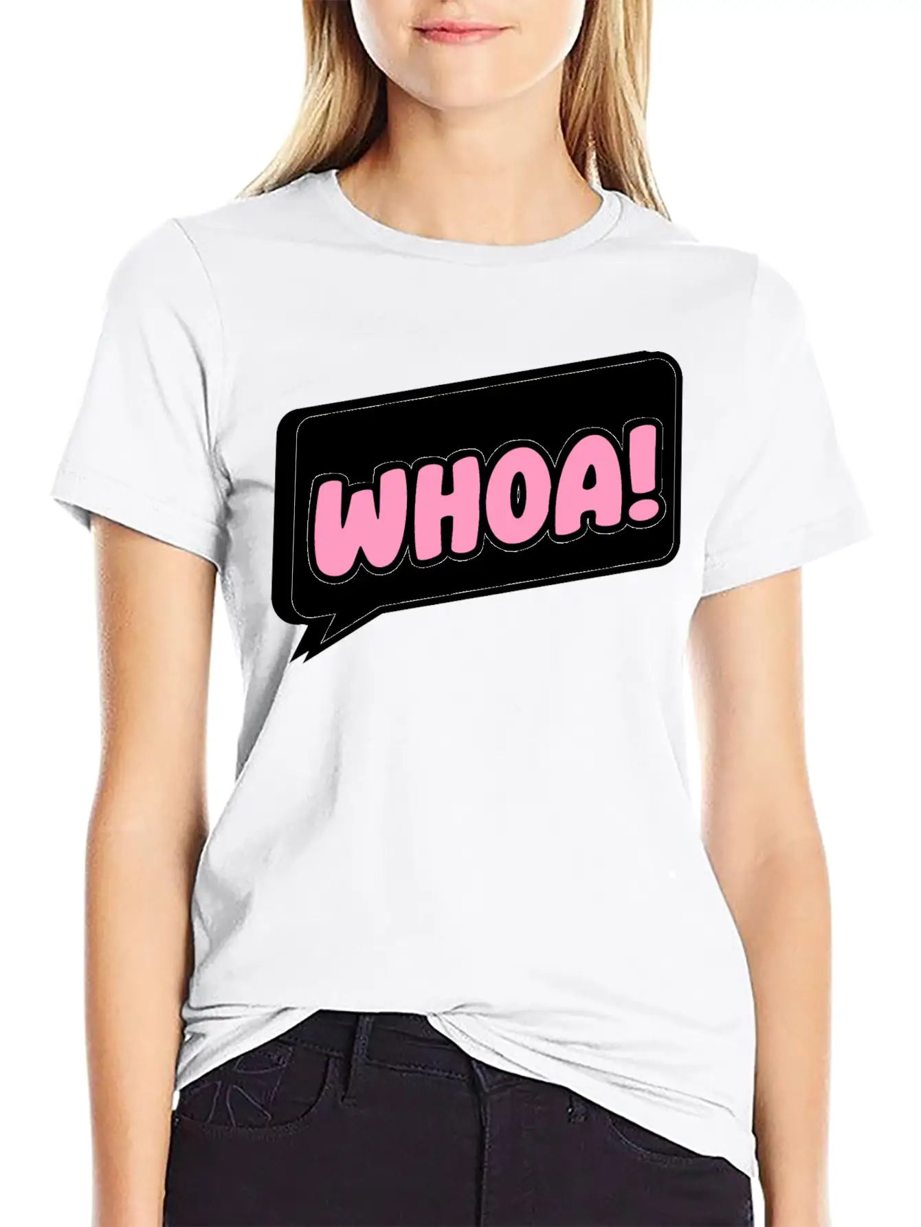Woah Surprise Essential Cotton Tee For Daily Outfits – Unisex Style