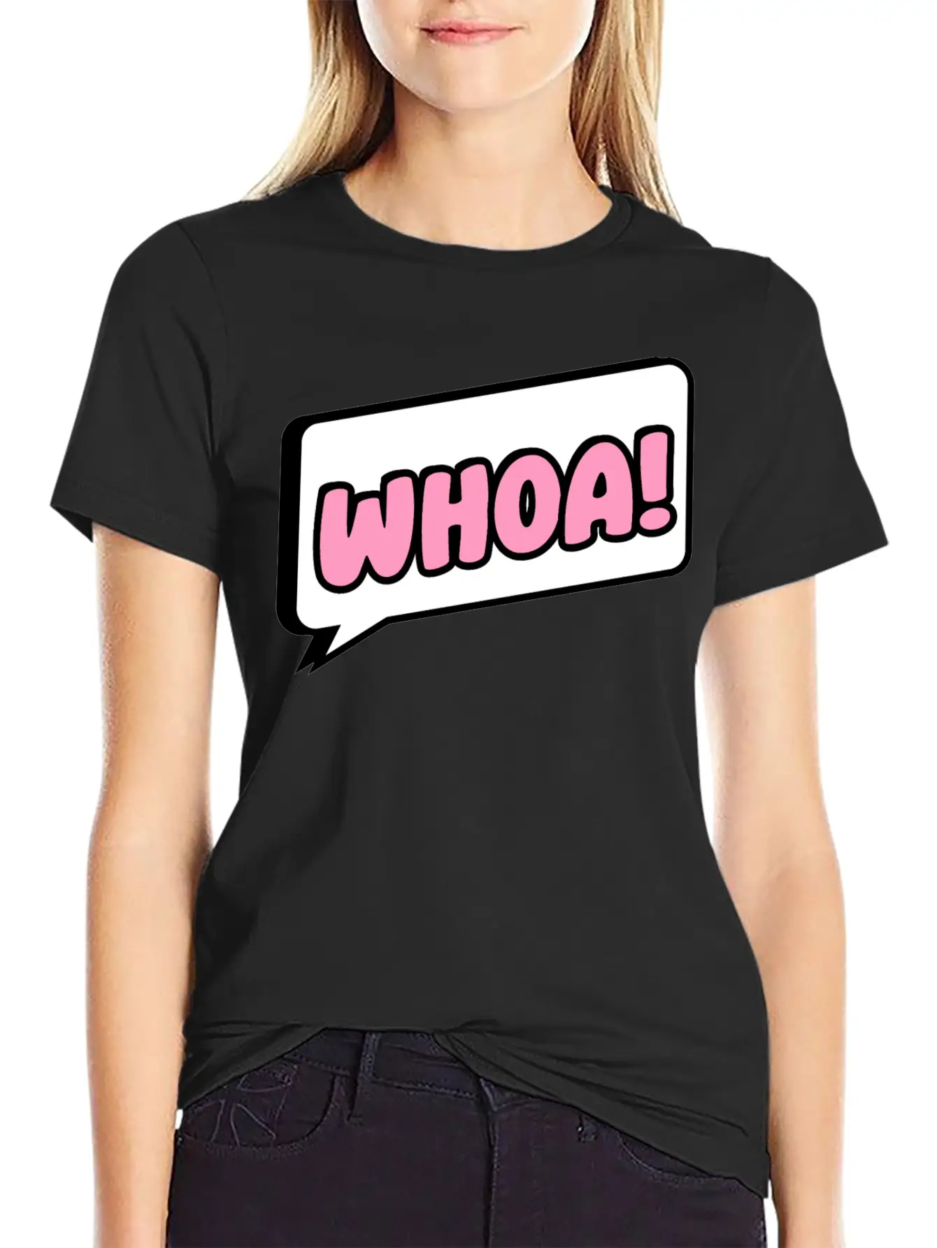 Woah Surprise Essential Cotton Tee For Daily Outfits – Unisex Style
