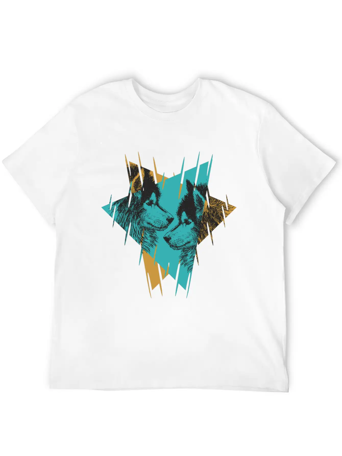 Wolf Brothers Classic Fit Graphic Tee For Daily Comfort – Unisex Cotton Shirt