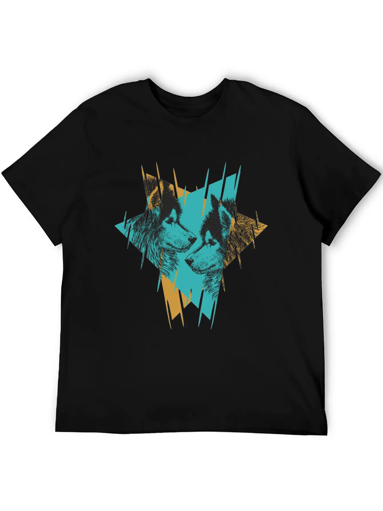 Wolf Brothers Classic Fit Graphic Tee For Daily Comfort – Unisex Cotton Shirt