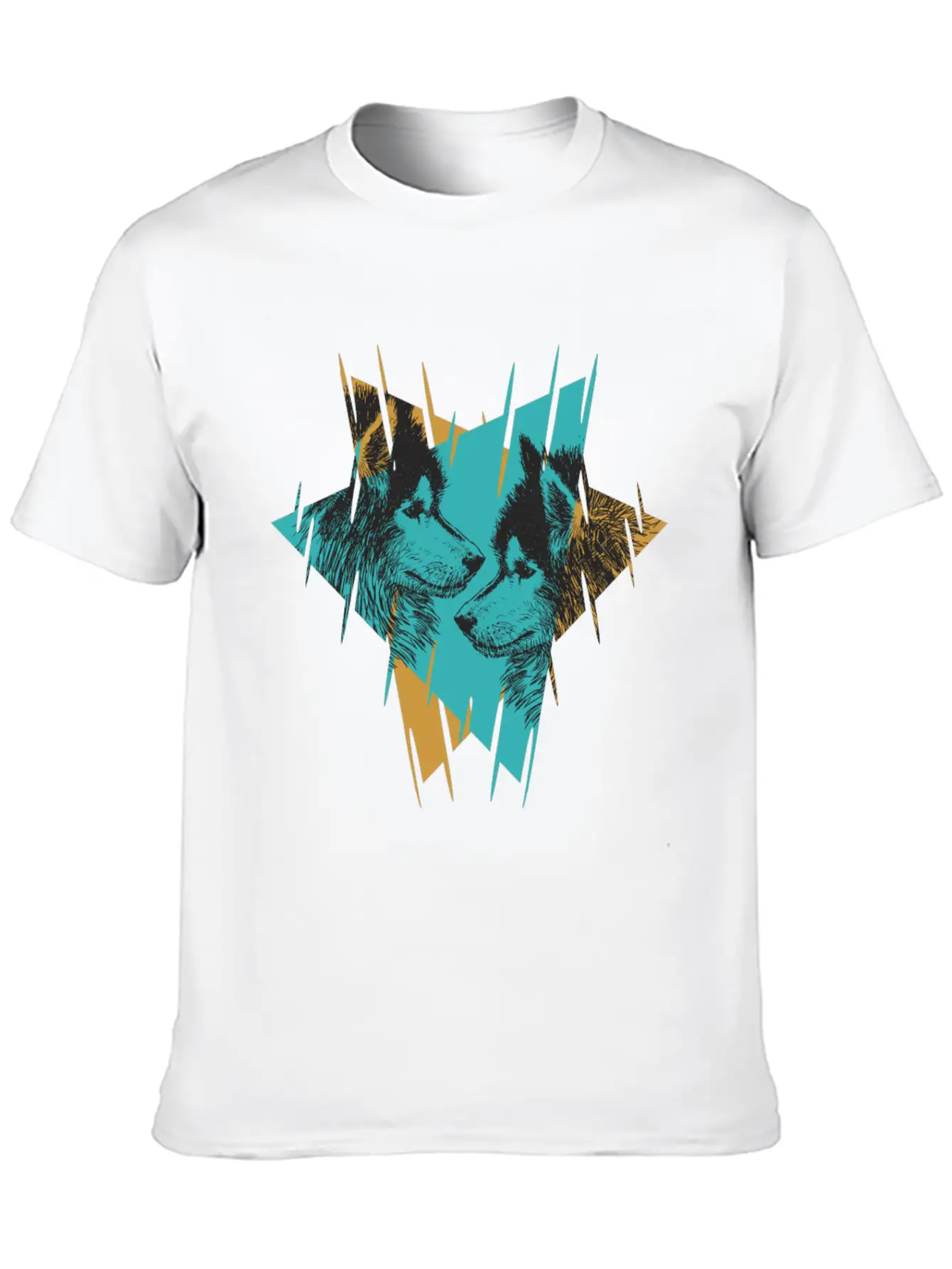 Wolf Brothers Classic Fit Graphic Tee For Daily Comfort – Unisex Cotton Shirt