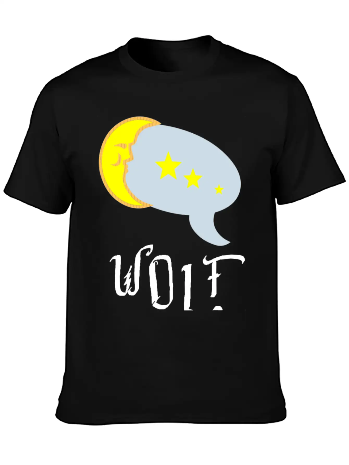 Wolf Calls Moon Funny Relaxed Everyday Tee – Lightweight And Durable Cotton