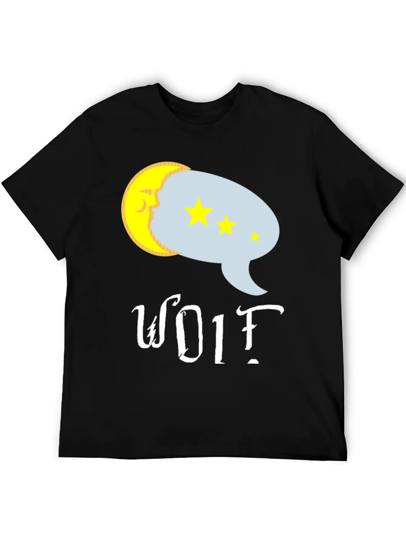 Wolf Calls Moon Funny Relaxed Everyday Tee – Lightweight And Durable Cotton