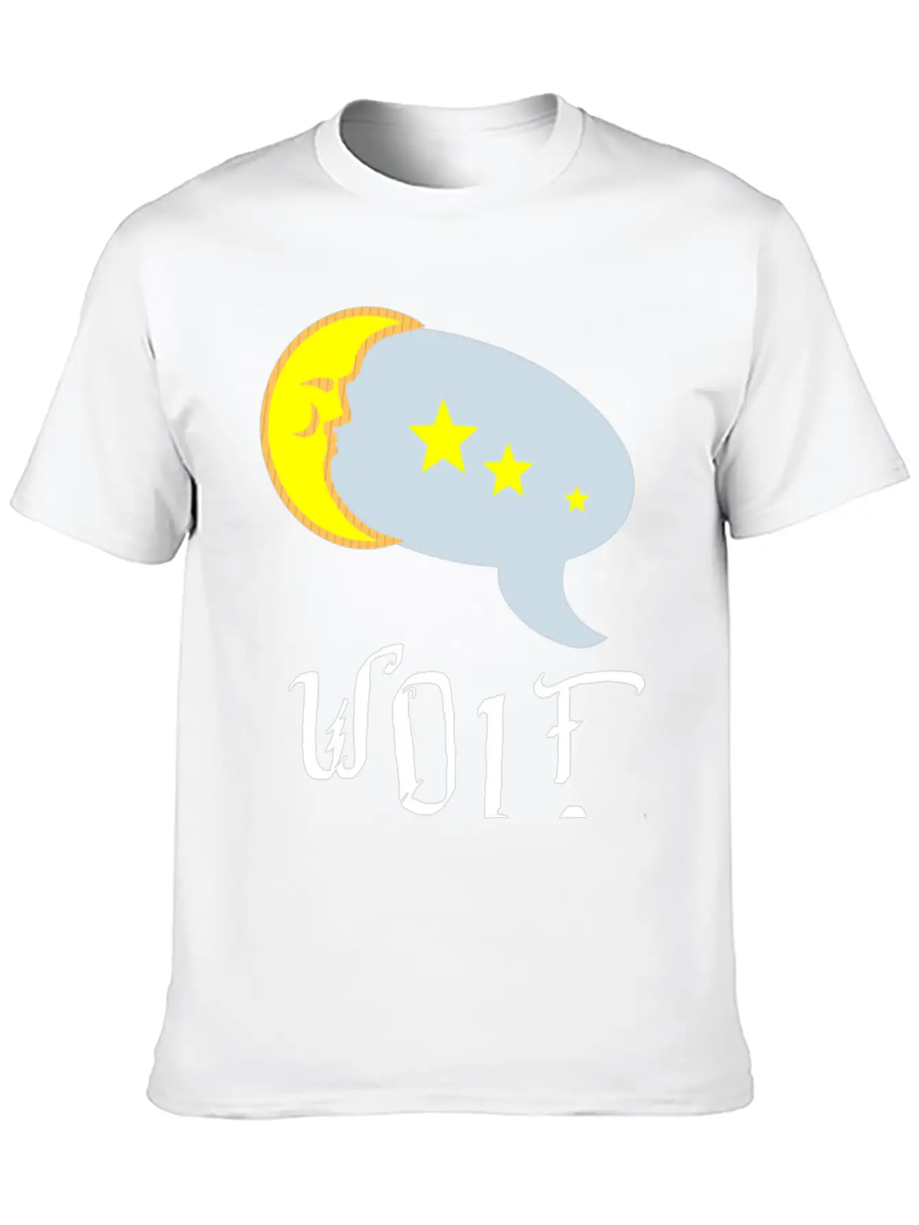 Wolf Calls Moon Funny Relaxed Everyday Tee – Lightweight And Durable Cotton