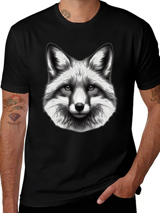 Wolf Classic Fit Graphic Tee For Daily Comfort – Unisex Cotton Shirt