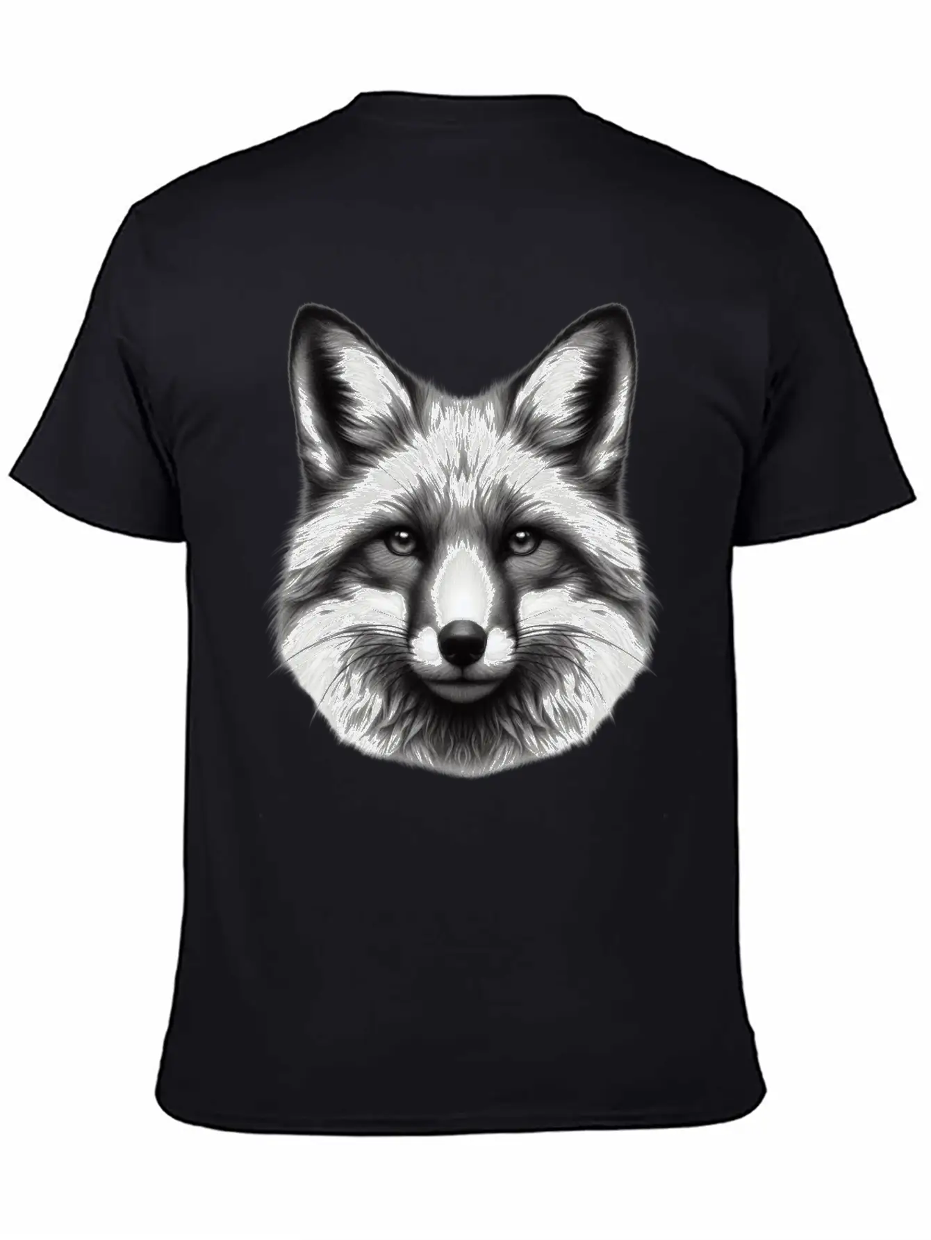 Wolf Classic Fit Graphic Tee For Daily Comfort – Unisex Cotton Shirt
