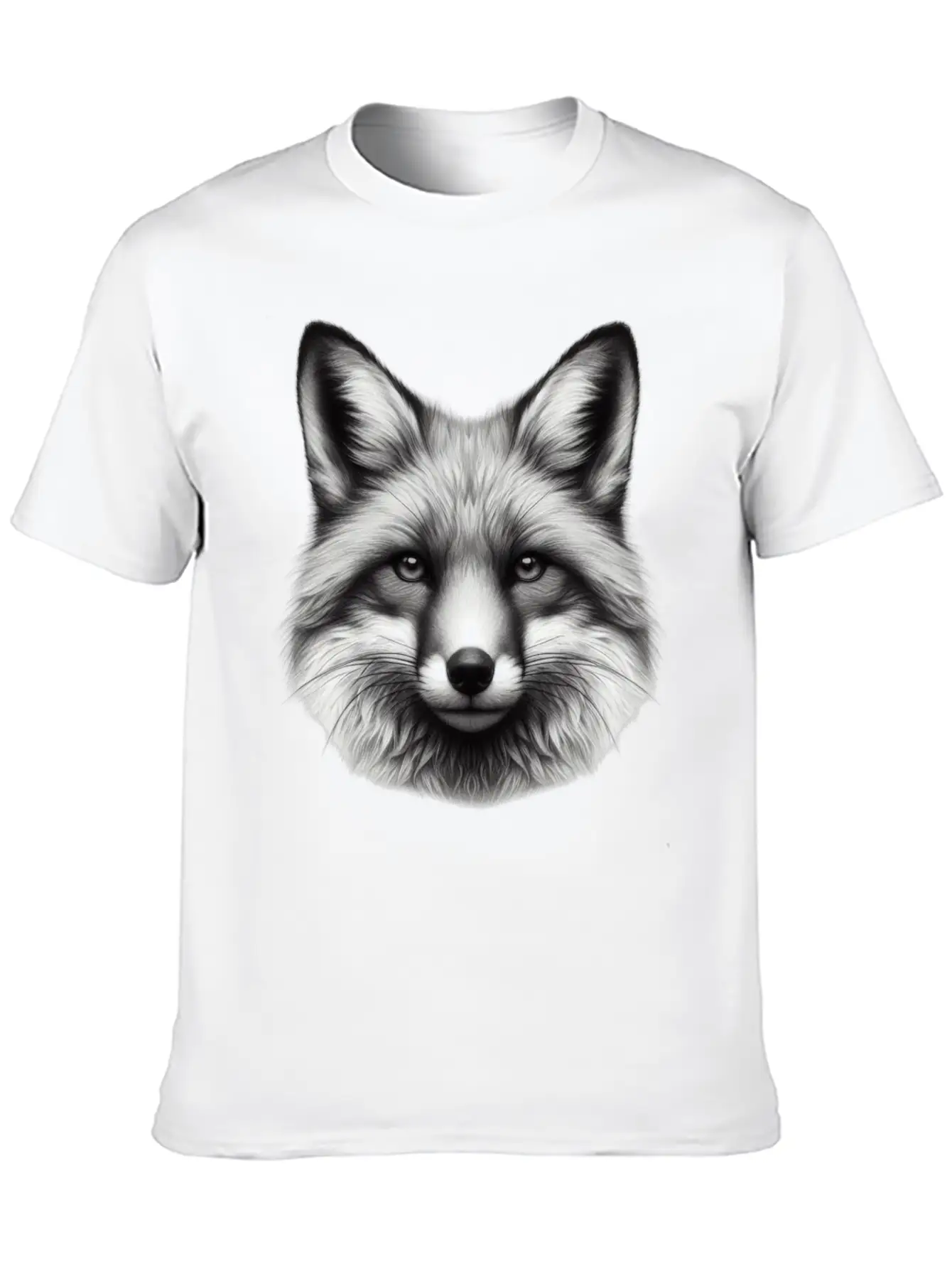 Wolf Classic Fit Graphic Tee For Daily Comfort – Unisex Cotton Shirt