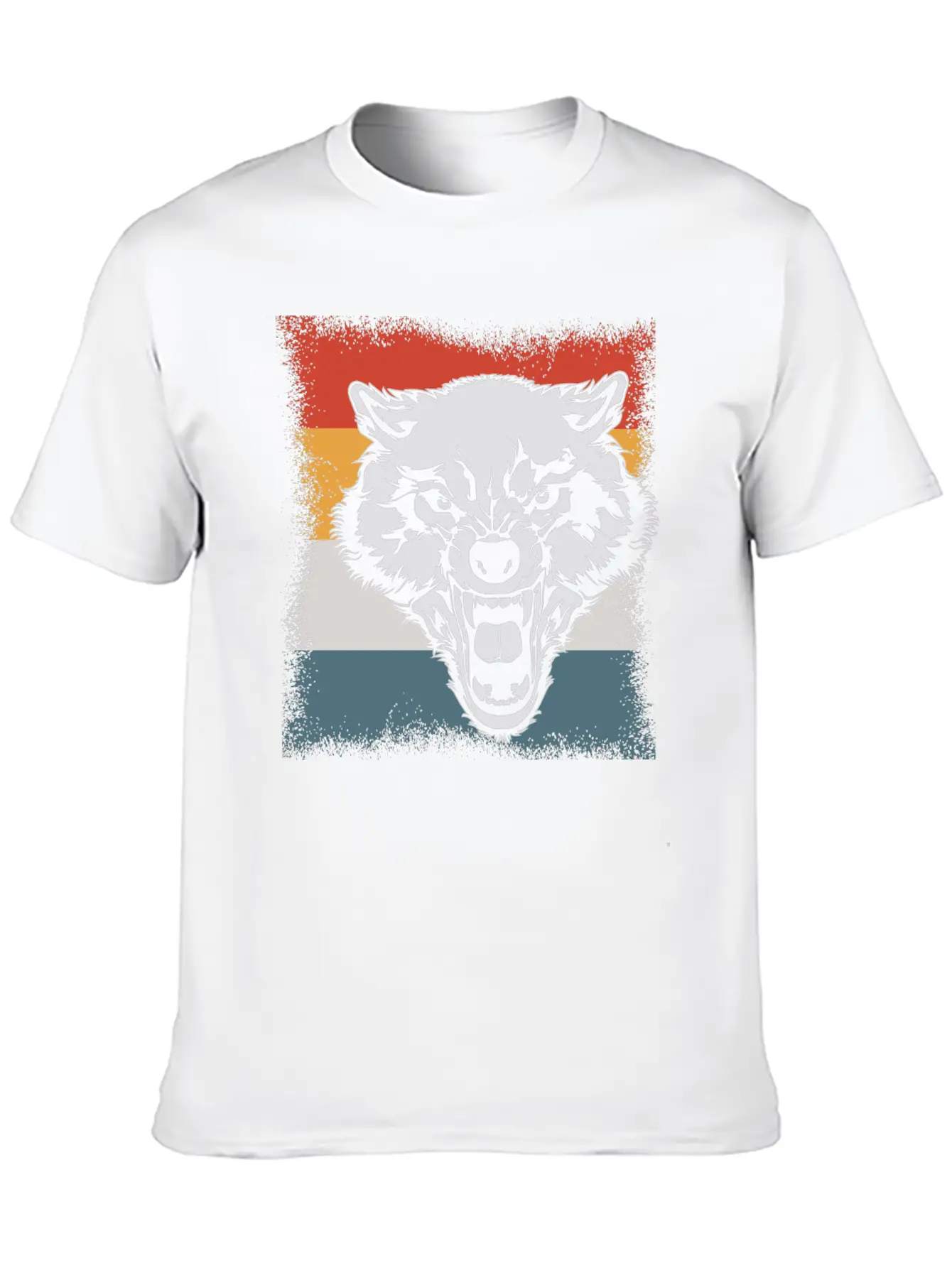 Wolf Cry Howl Gift Animal Forest Basic Graphic T-Shirt – Daily Comfort In Soft Cotton