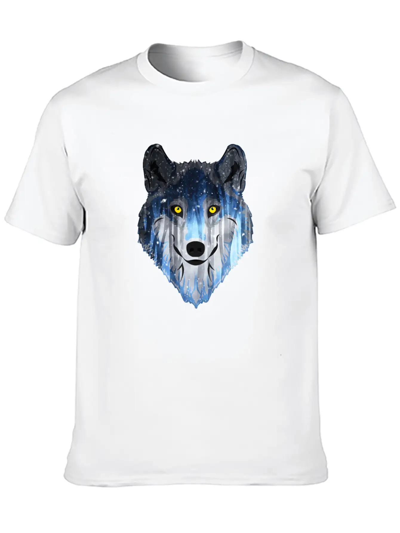 Wolf Lightweight Cotton T-Shirt – Daily Comfort Graphic Shirt