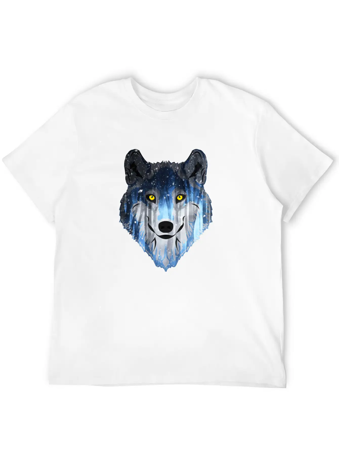 Wolf Lightweight Cotton T-Shirt – Daily Comfort Graphic Shirt