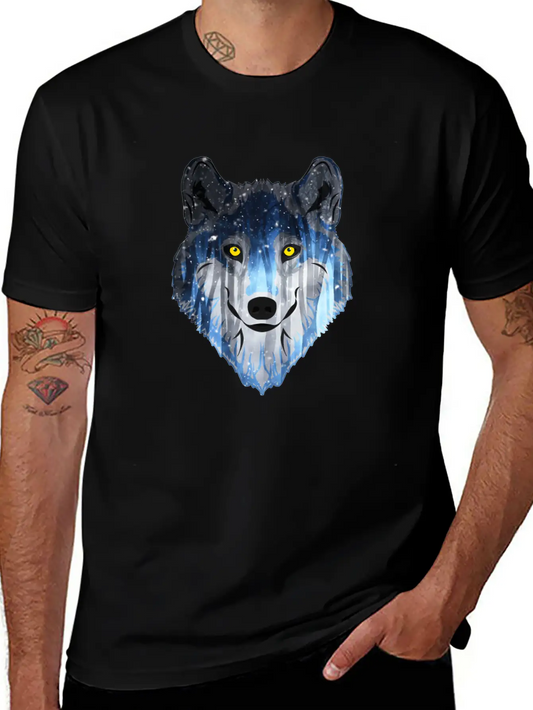 Wolf Lightweight Cotton T-Shirt – Daily Comfort Graphic Shirt