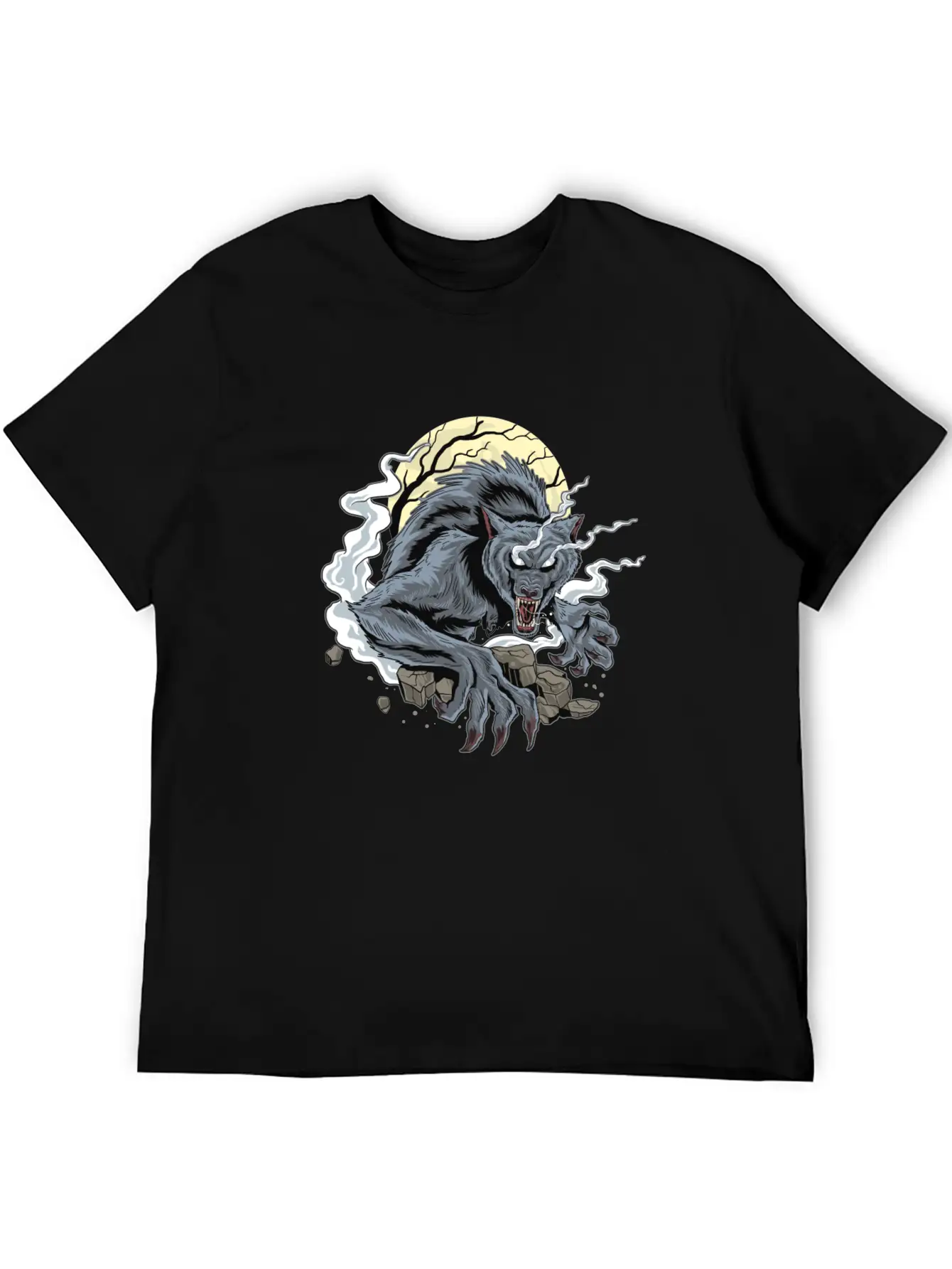 Wolf Modern Fit Casual T-Shirt – Clean And Versatile Design