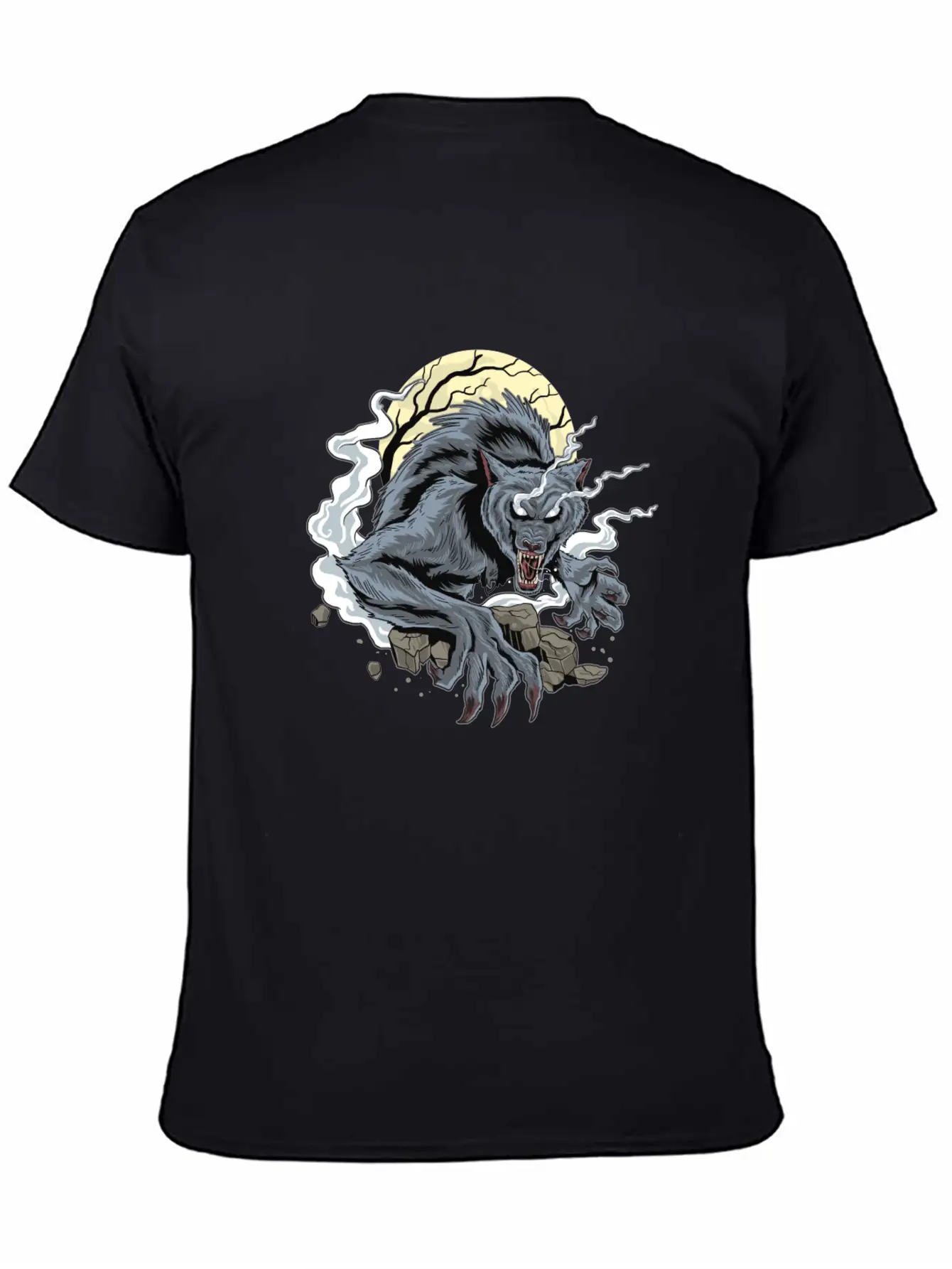 Wolf Modern Fit Casual T-Shirt – Clean And Versatile Design